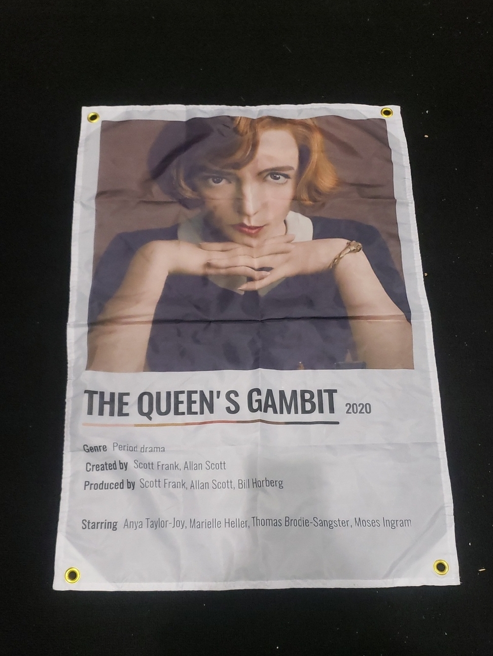 The Queen's Gambit Movie Tapestry Anna Taylor Joy NWOT